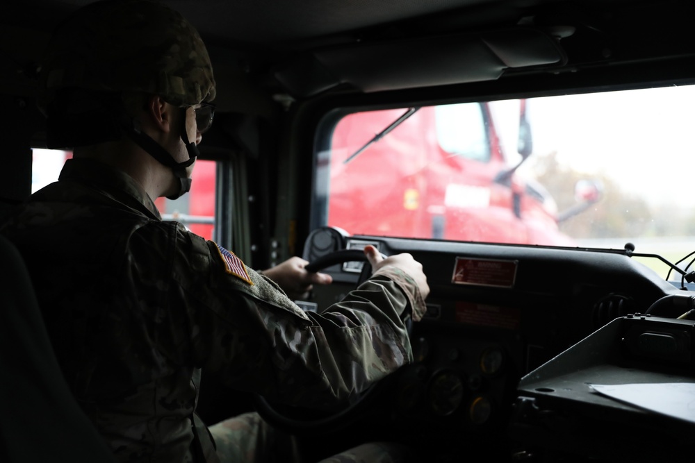 109th MPAD conducts convoy training