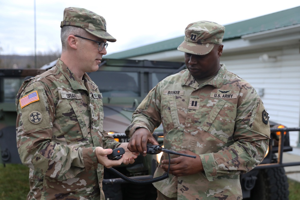 109th MPAD conducts convoy training