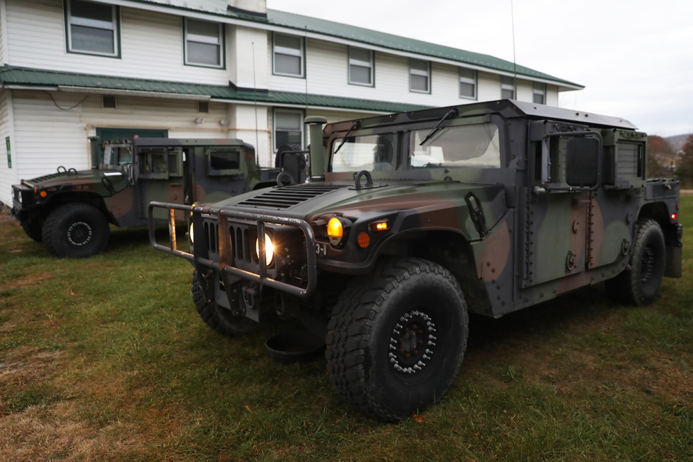 109th MPAD conducts convoy training