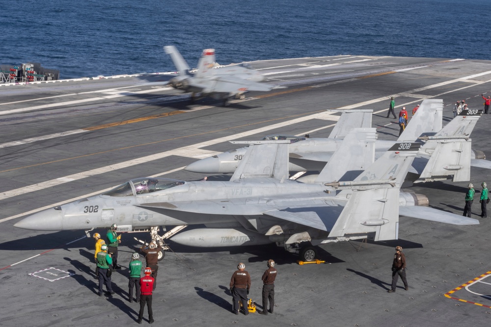 USS Gerald R. Ford (CVN 78) flight operations