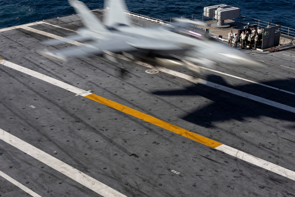 USS Gerald R. Ford (CVN 78) flight operations