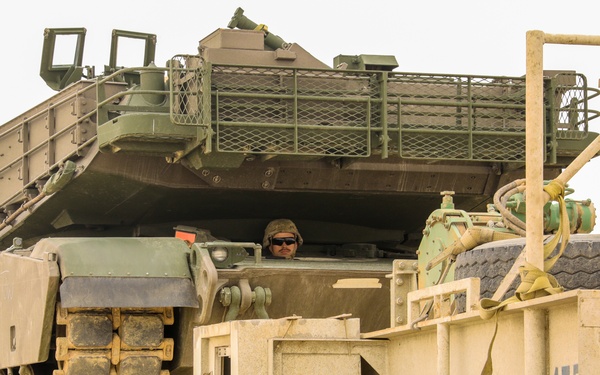 M1A2 SEPv3 Abrams tanks arrive in CENTCOM