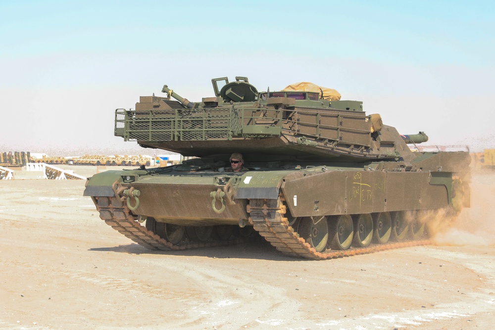 M1A2 SEPv3 Abrams tanks arrive in CENTCOM