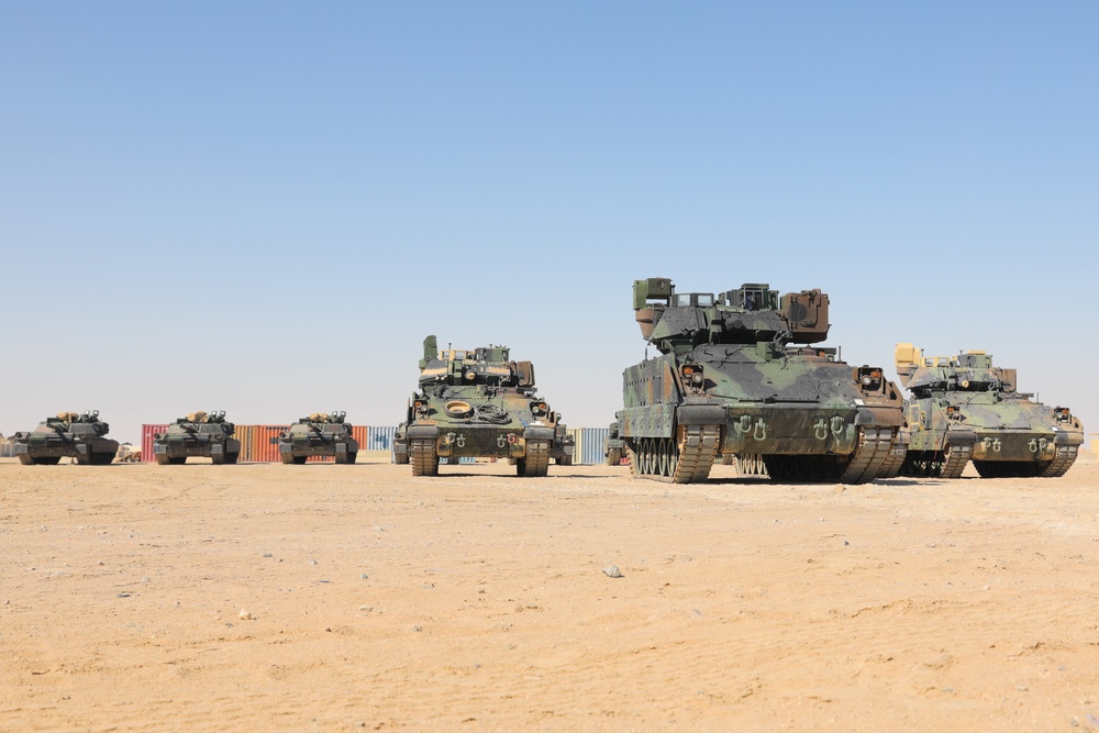 M1A2 SEPv3 Abrams tanks arrive in CENTCOM