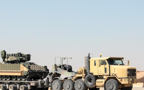 M1A2 SEPv3 Abrams tanks arrive in CENTCOM