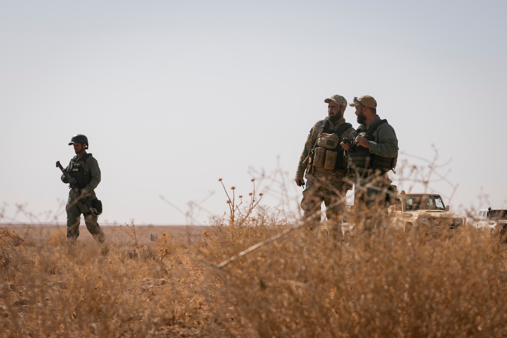 Coalition Forces Conduct Training Exercise with Partner Forces