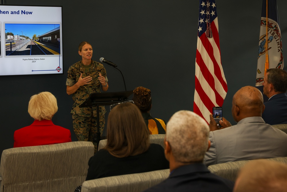 VRE Ribbon Cutting Ceremony