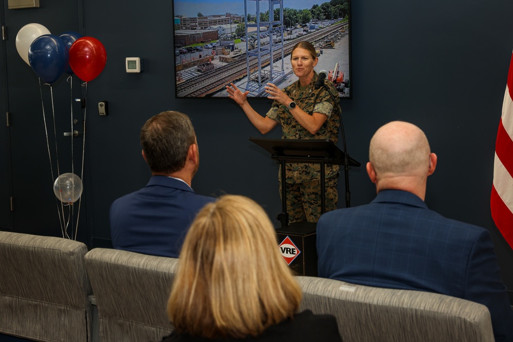 VRE Ribbon Cutting Ceremony