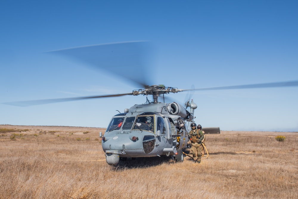 Helicopter Sea Combat Squadron (HSC) 21 participates in the Marine Aviation Weapons and Tactics Squadron One (MAWTS-1) Final Exercise (WTI FINEX)