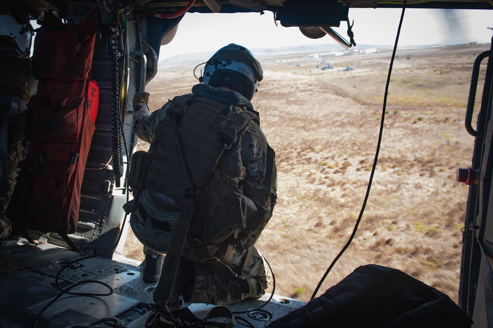 Helicopter Sea Combat Squadron (HSC) 21 participates in the Marine Aviation Weapons and Tactics Squadron One (MAWTS-1) Final Exercise (WTI FINEX)