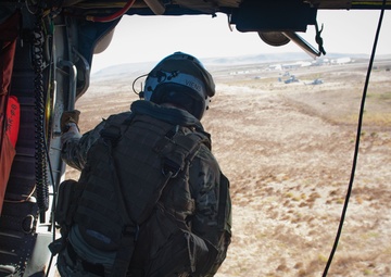 Helicopter Sea Combat Squadron (HSC) 21 participates in the Marine Aviation Weapons and Tactics Squadron One (MAWTS-1) Final Exercise (WTI FINEX)