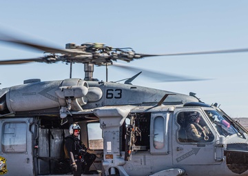 Helicopter Sea Combat Squadron (HSC) 21 participates in the Marine Aviation Weapons and Tactics Squadron One (MAWTS-1) Final Exercise (WTI FINEX)