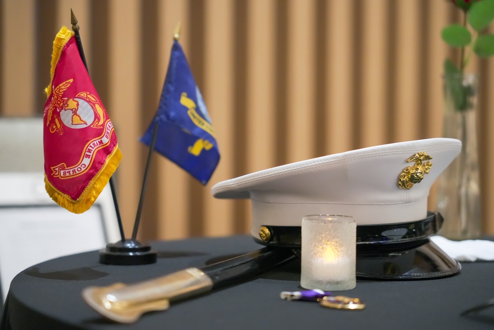 Marine Corps Base Quantico Security Battalion celebrate the 249th Marine Corps Birthday.