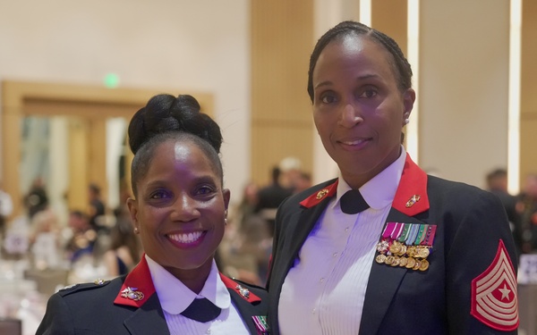 Marine Corps Base Quantico Security Battalion celebrate the 249th Marine Corps Birthday.