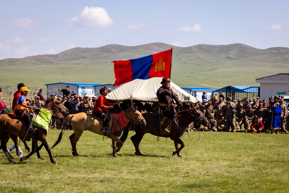 Mongolian Naadam Festival at Khaan Quest