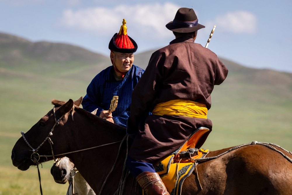 Mongolian Naadam Festival at Khaan Quest