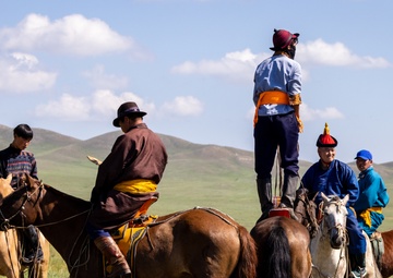 Mongolian Naadam Festival at Khaan Quest