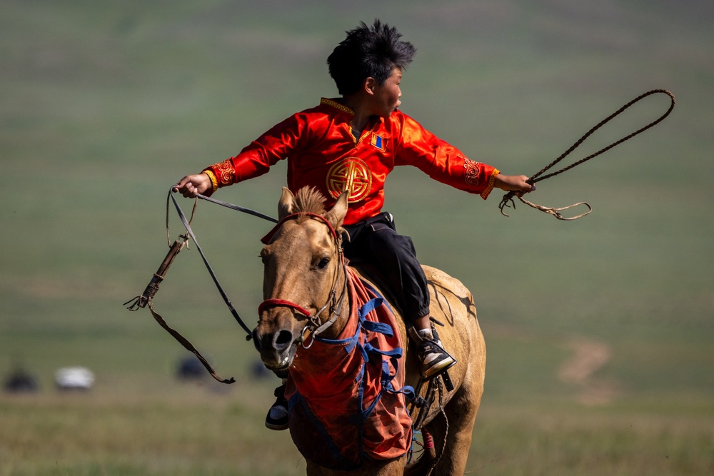 Mongolian Naadam Festival at Khaan Quest