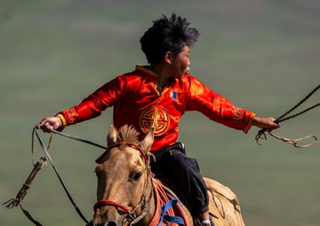 Mongolian Naadam Festival at Khaan Quest