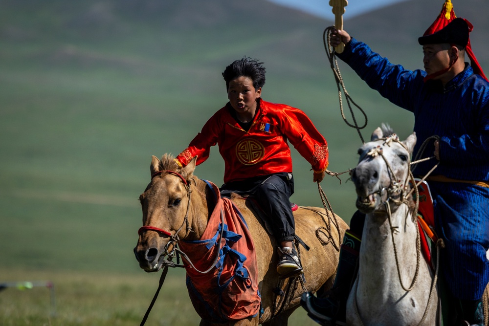 Mongolian Naadam Festival at Khaan Quest