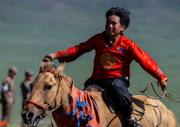 Mongolian Naadam Festival at Khaan Quest