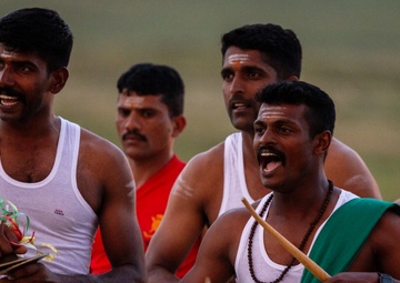 Indian Army Cultural Night at Khaan Quest