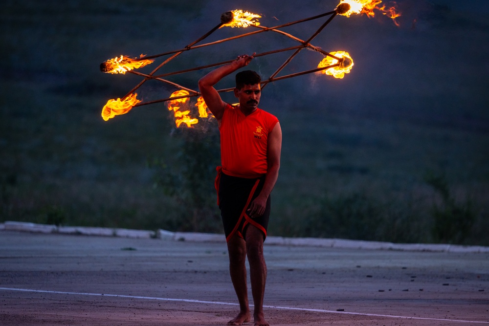 Indian Army Cultural Night at Khaan Quest