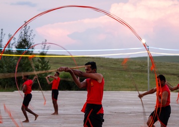 Indian Army Cultural Night at Khaan Quest