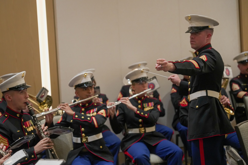 Marine Corps Base Quantico Security Battalion celebrate the 249th Marine Corps Birthday.