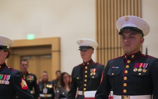 Marine Corps Base Quantico Security Battalion celebrate the 249th Marine Corps Birthday.