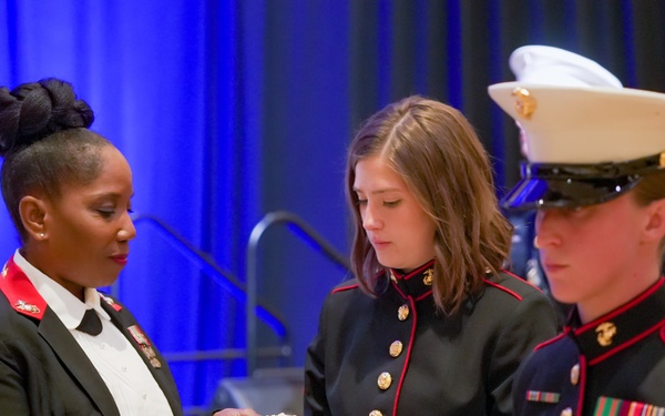Marine Corps Base Quantico Security Battalion celebrate the 249th Marine Corps Birthday.