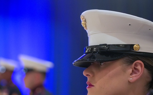 Marine Corps Base Quantico Security Battalion celebrate the 249th Marine Corps Birthday.