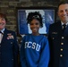 Coast Guard Fifth District Commander conducts coin toss at Elizabeth City State University football game