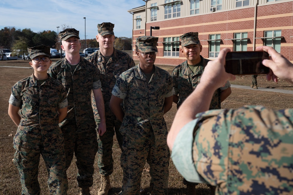 SEAC Black motivates Joint Base Marines