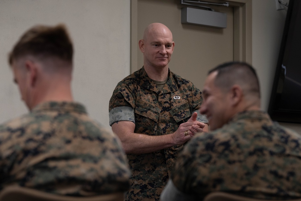 SEAC Black motivates Joint Base Marines