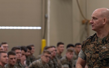 SEAC Black motivates Joint Base Marines