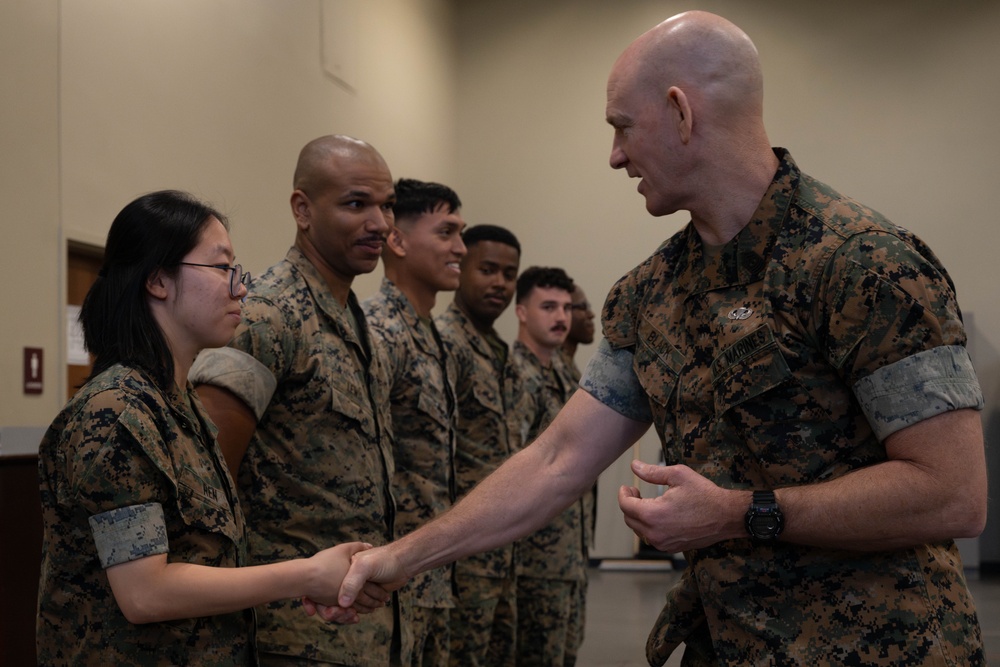 SEAC Black motivates Joint Base Marines