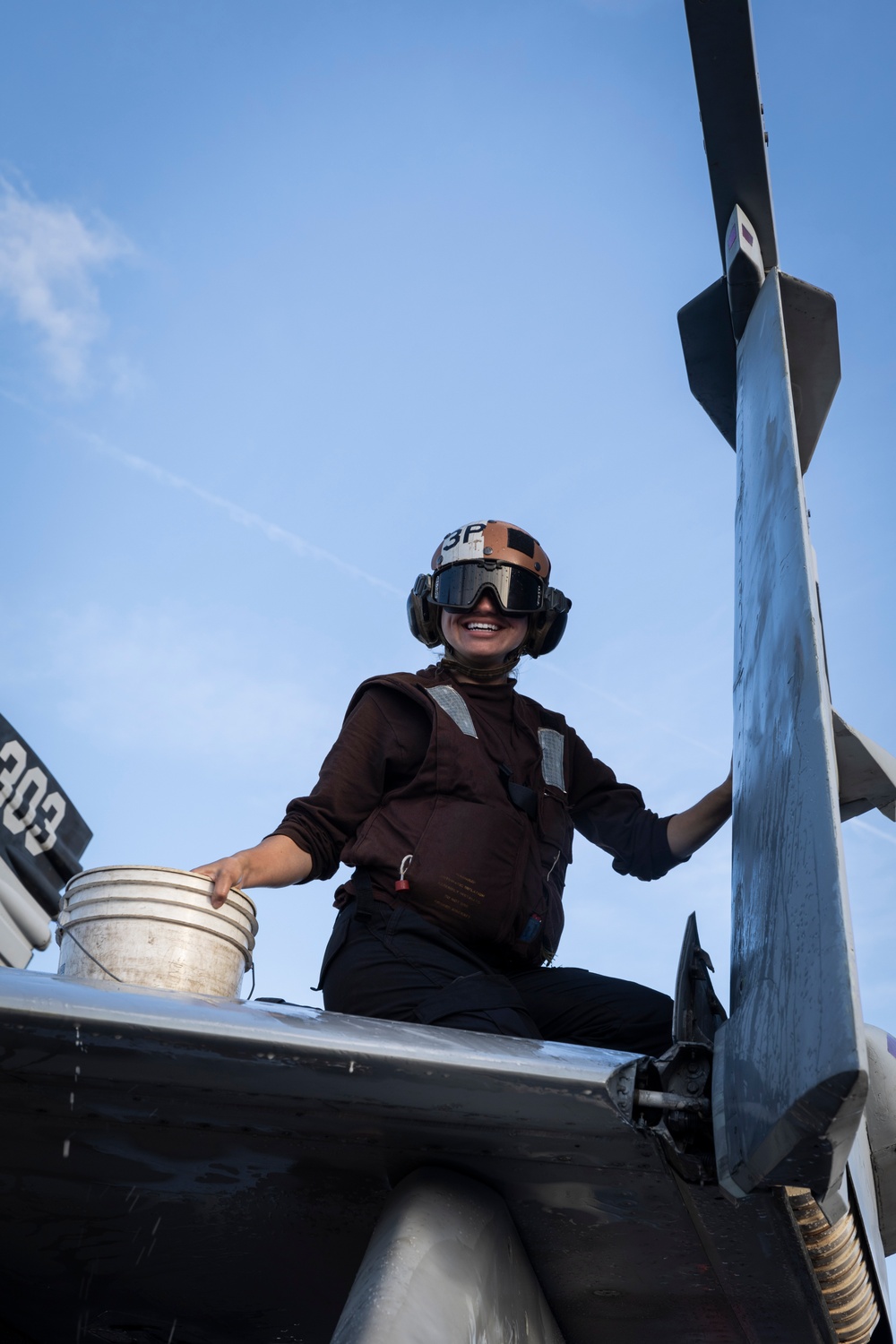 USS Gerald R. Ford (CVN 78) aircraft maintenance