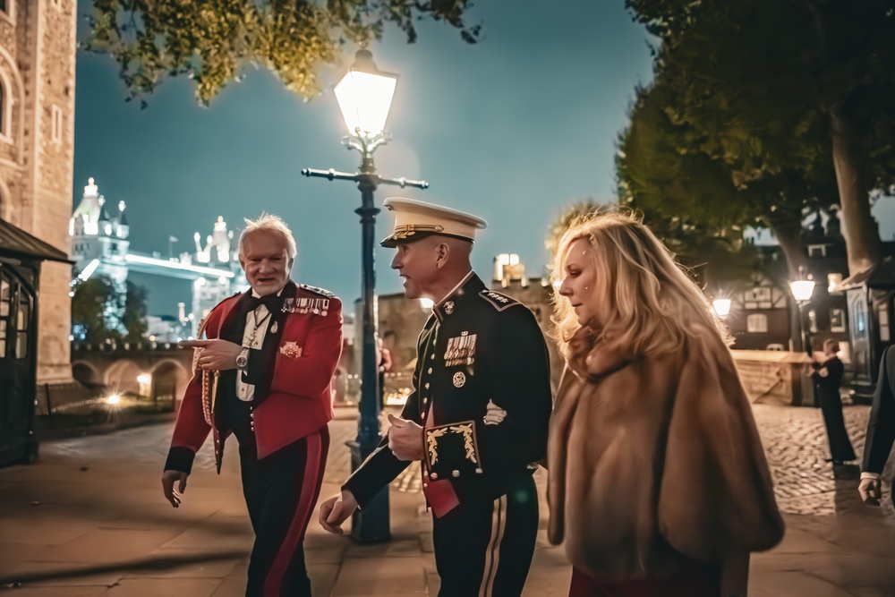 Commandant, Gen. Smith, Attends Royal Marines 360th Birthday Celebration