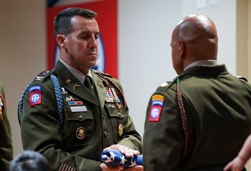 82nd Airborne Division Retirement Ceremony