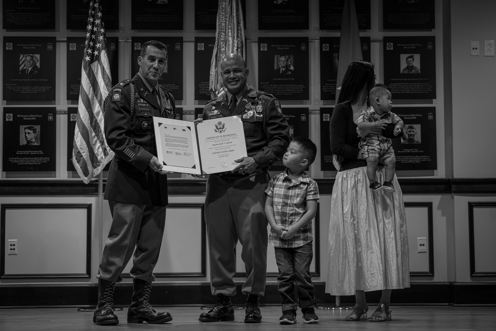 82nd Airborne Division Retirement Ceremony