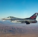 Edwards AFB 416th FLTS F-16C 91-383 with Skulls Tail Flash