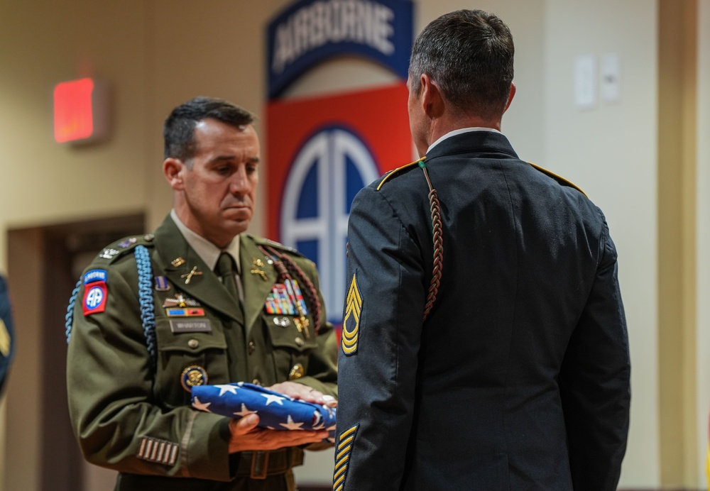 82nd Airborne Division Retirement Ceremony