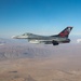 Edwards AFB 416th FLTS F-16C 91-383 with Skulls Tail Flash