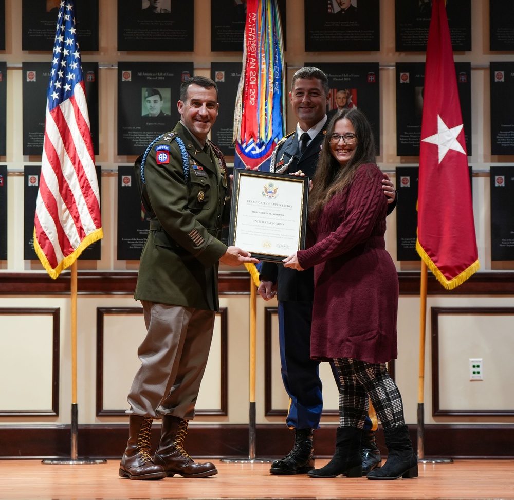 82nd Airborne Division Retirement Ceremony