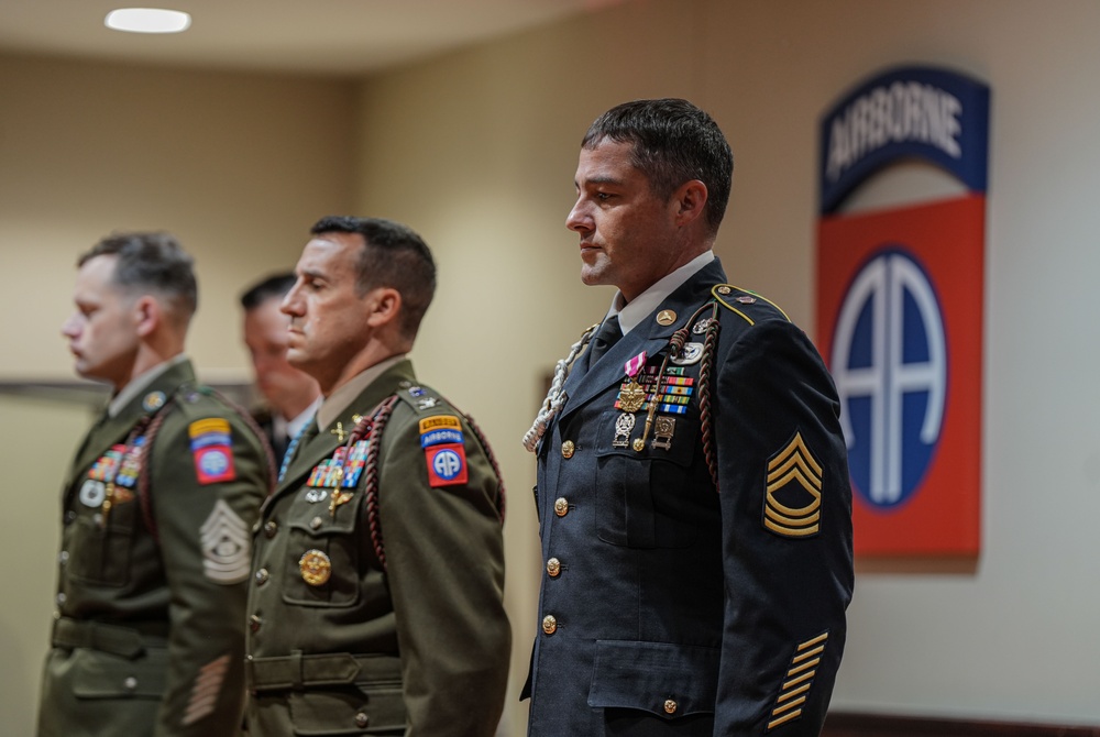 82nd Airborne Division Retirement Ceremony