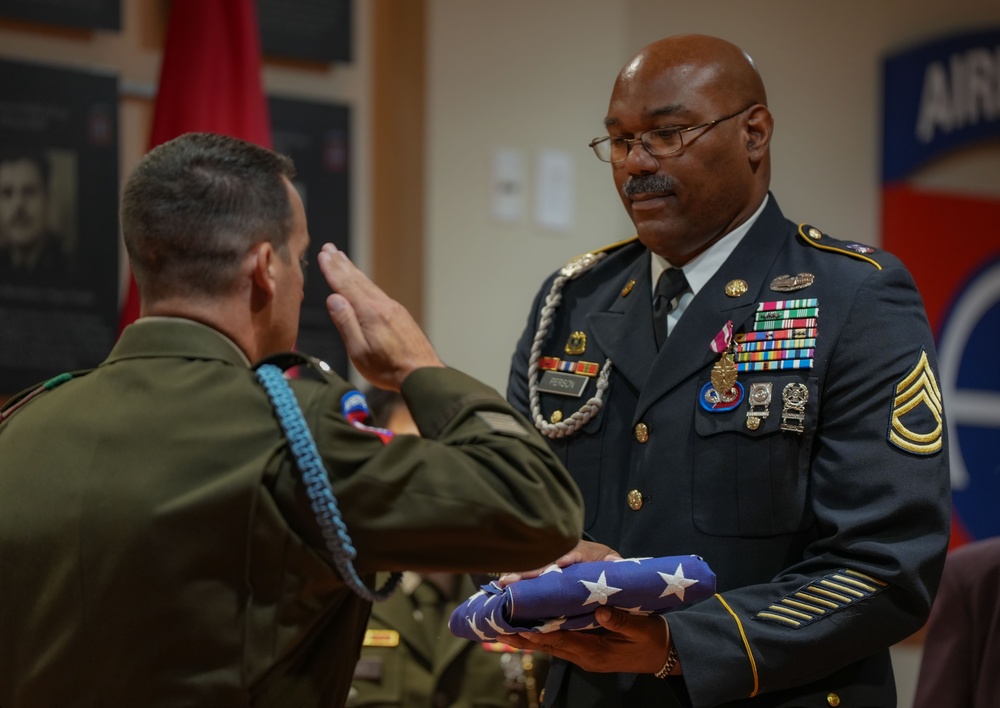 82nd Airborne Division Retirement Ceremony