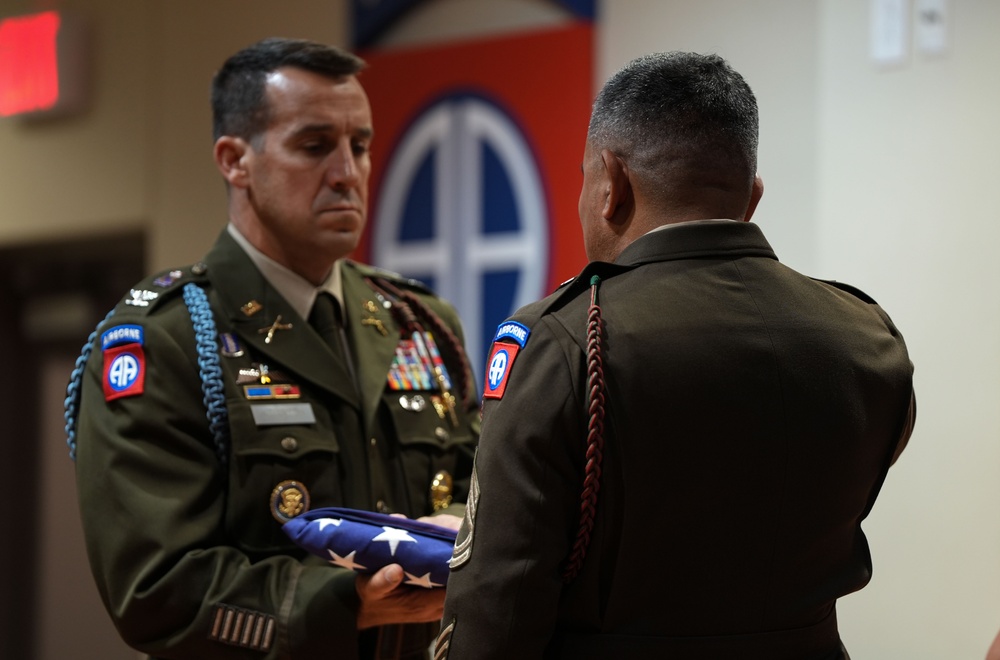 82nd Airborne Division Retirement Ceremony