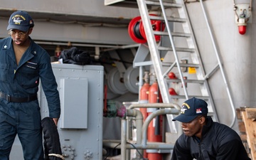 USS Ronald Reagan (CVN 76) departs Naval Air Station North Island