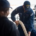 USS Ronald Reagan (CVN 76) departs Naval Air Station North Island